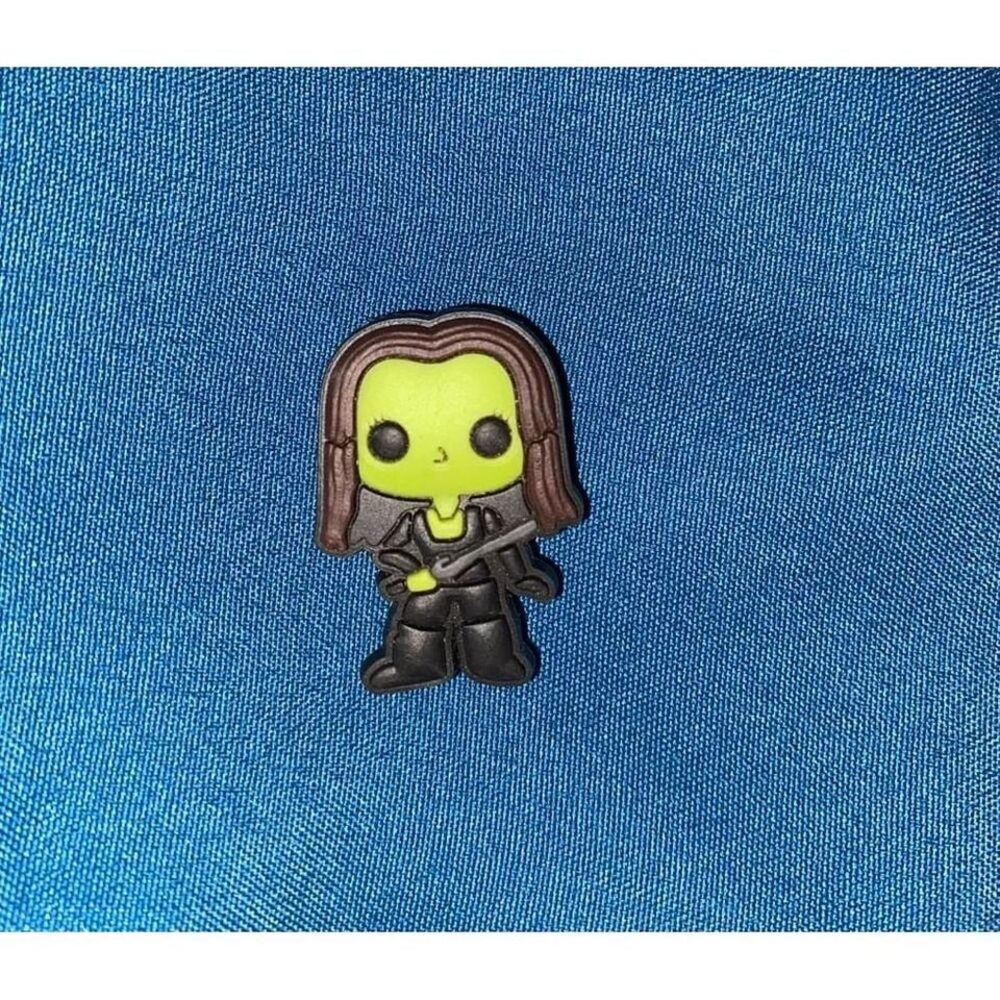 Gamora guardians‎ of the Galaxy croc charm